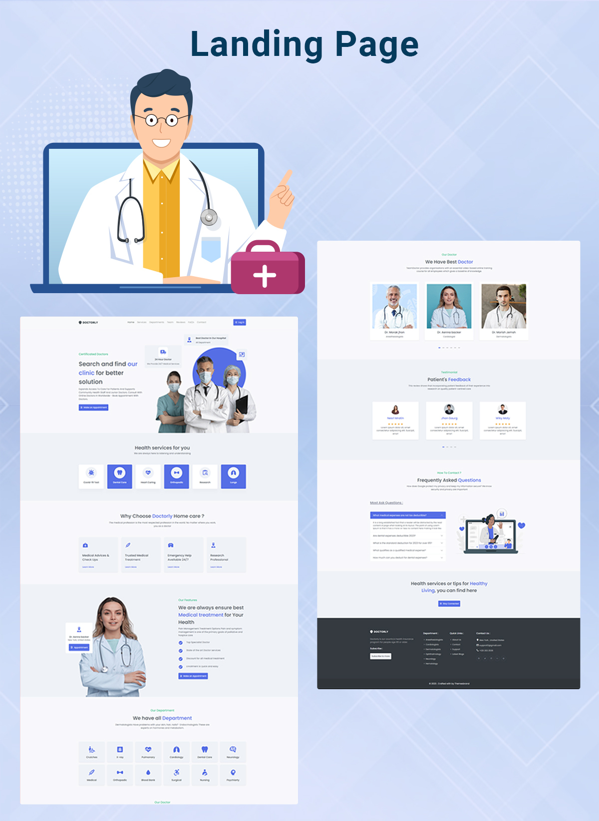 Doctorly - Hospital & Clinic Management Laravel System - 3