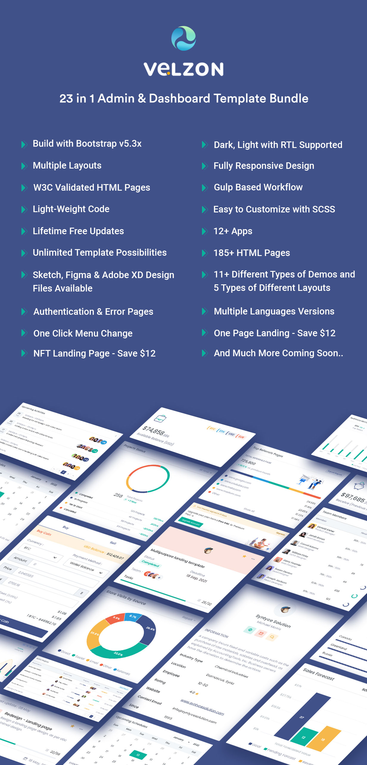 Velzon - Admin & Dashboard Template - 7